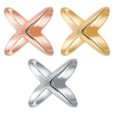 Imagem de 3 anéis de cachecol, clipes de metal em forma de X para cachecol, fivela, anel, fecho deslizante, suporte de cachecol, acessórios para decoração de roupas, acessórios para mulheres, xale, lenço de