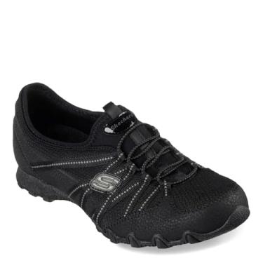 Imagem de Skechers Tênis feminino Bikers Lite Relive, Preto, 7 Wide