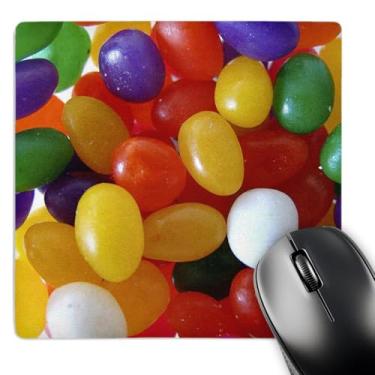 Imagem de 3dRose Mouse pad LLC 20 x 20 x 0,63 cm, Jumpin Jelly Beans (mp_11446_1)