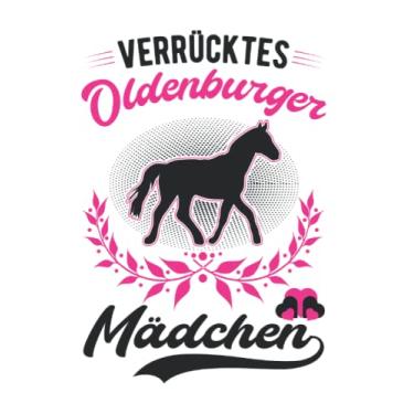 Imagem de Oldenburger Tagesplaner: Verrücktes Oldenburger Mädchen/Kalender 2023 & 2024 / Wochenplaner Tagesplaner Planer/Planungsbuch To-Do-Liste / 6x9 Zoll / 100 ausfüllbare Seiten