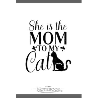 Imagem de Notebook: Cat Couple Mom To My Cat: Gratitude Notebook 120 Pages, 6x9 Journal Gift for Family, Friend and Yourself