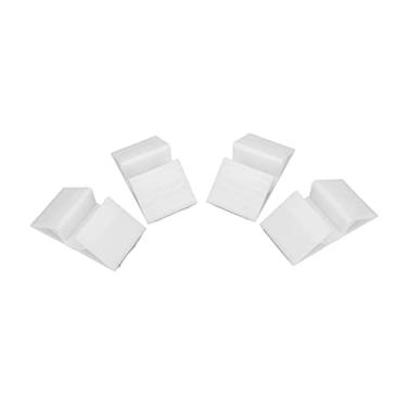 Imagem de Pés de Apoio para Portão de Animais de Estimação, Pés de Apoio de Reforço de Cerca de Cachorro Triangular Universal 4 Peças Fáceis de Instalar para Varanda para Corredor