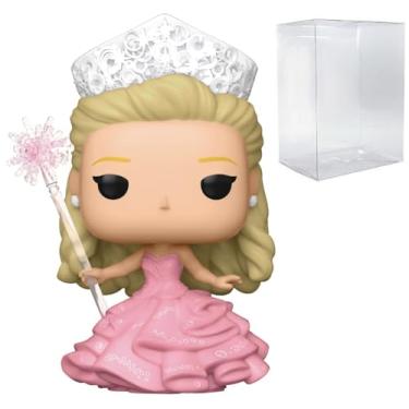 Imagem de POP Filmes: Wicked - Glinda em Bubble Gown Funko Boneco de vinil (pacote com caixa protetora compatível), multicolorido, 9,5 cm