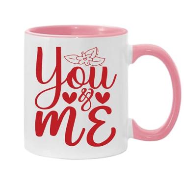 Imagem de SpreadPassion Caneca de café You And Me, presente para namorado e namorada, ideia de presente de dia dos namorados, presente para marido e esposa, ideia de presente de aniversário do dia dos namorados