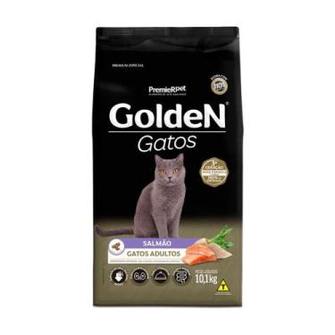 Imagem de Ração Golden Gatos Adultos Salmão, 10,1kg