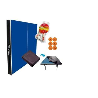 Imagem de MESA PING PONG MDP 15mm KLOPF 1013 + KIT Completo Klopf 5030 + Kit bol