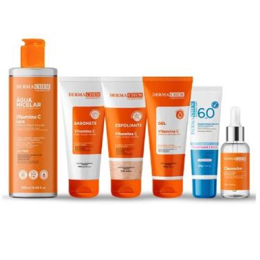 Imagem de Kit Skincare Completo Vitamina C Melasma E Protetor Solar - DERMACHEM