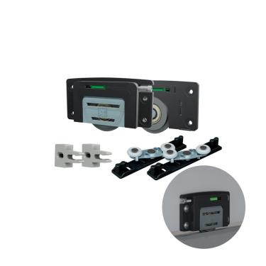 Imagem de Kit Porta Correr Alternativa Magic 62 Com Guia Inteligente