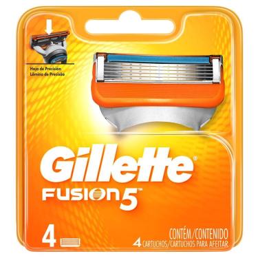 Imagem de Carga GILLETTE Fusion 5 com 4 Unidades