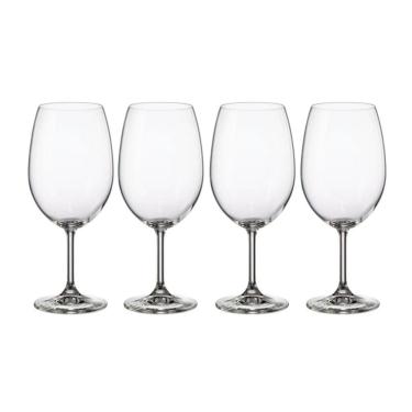 Imagem de Kit Taça de Cristallin Bordeaux 590ml com 4 unidades - Bohemia