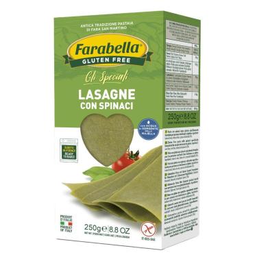 Imagem de Massa Farabella Lasanha de Espinafre 200g Massa Lasanha FARABELLA Espinafre 200g