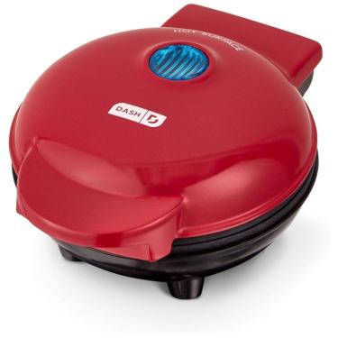 Imagem de Máquina de Waffle, Aço Inoxidável, 110v, DASH DMG001RD, Vermelho