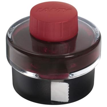 Imagem de LAMY T52 Ink Sepia 50ml – Frasco de tinta com reservatório – Suporte de plástico com rolo de papel absorvente