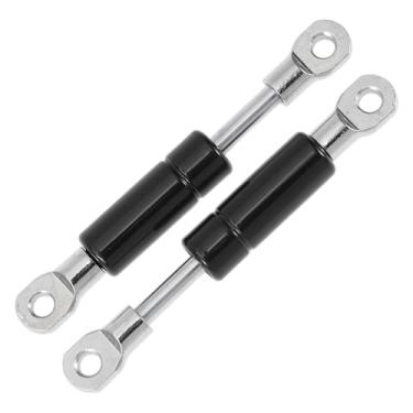 Imagem de X AUTOHAUX Amortecedores a gás de 100 mm/3,94" molas a gás 45N preto aço carbono 2 peças RV caixa de ferramentas tampa caixa de armazenamento capa de porta de armário