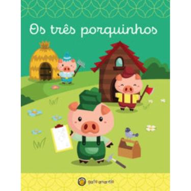 Imagem de Lata - Os Tres Porquinhos - Gato Amarelo
