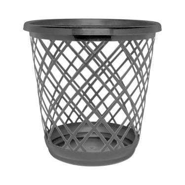 Imagem de Cesto Lixeira Telada 10 Litros Quarto Casa Sem Tampa Jaguar