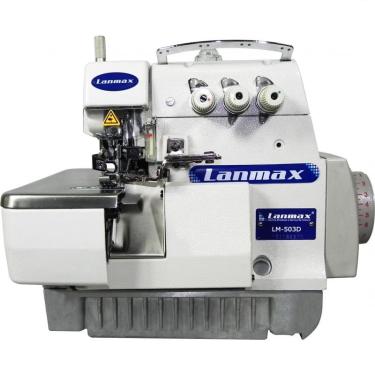 Imagem de Máquina de Costura Industrial Overloque c/ Direct Drive LM-603D - Lanmax