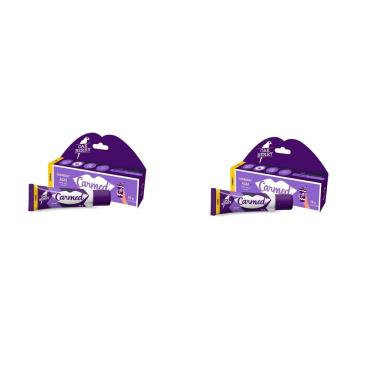 Imagem de Kit 2x Hidratante Labial Carmed Açaí 10g Oakberry com cor