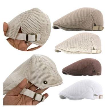 Imagem de Boina Masculina Fivela Ajustável Moda Italiana Fashion Flexível - oem,
