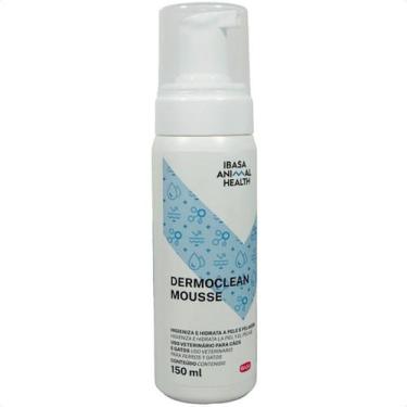 Imagem de Dermoclean mousse 150ml para cães e gatos ibasa