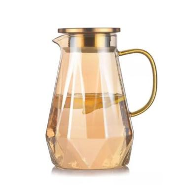 Imagem de Jarra Nards C/Tampa 1,8L Vidro Suco Luxo Elegante - 123Útil