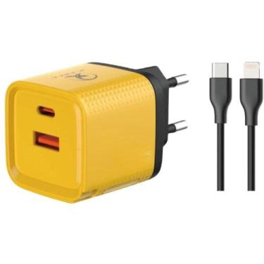 Imagem de Carregador Celular de Parede Turbo PD USB C/CABO (7908417109411) - FLE