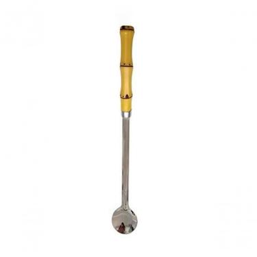 Imagem de Colher Para Jarra Suco Bambu Inox 30 Cm - Colher Bailarina