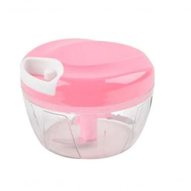 Imagem de Triturador Manual De Alimentos 500ml rosa