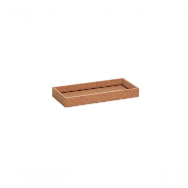 Imagem de Bandeja Retangular Em Mdf E Cortiça 45x27x3,5cm 15683 - Mart
