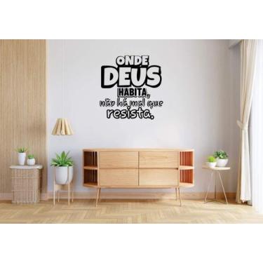 Imagem de Adesivo De Parede Onde Ele Habita - Lojinha Da Luc Adesivos