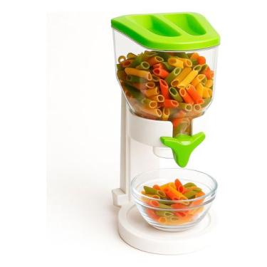 Imagem de Dispenser de Grãos e Cereais com Dosador Giratório 1,4L com Suporte - 