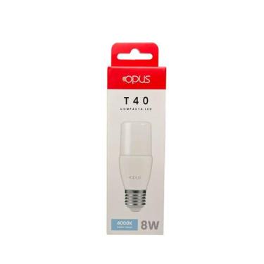 Imagem de Lâmpada de Led Compacta T40 8W 4000K 270 E27 Bivolt - Opus - LP34362