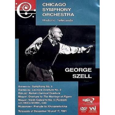Imagem de Chicago Symphony Orchestra - Historic Telecasts with George Szell (Mussorgsky / Beethoven / Berlioz / Mozart)