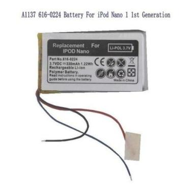 Imagem de Bateria Compativel Com Nano 1ª Geração 1 Gen A1137 4gb - bgb