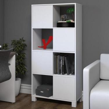 Imagem de Armário Organizador com Nichos Cosenza Branco - CASA H