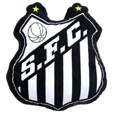 Imagem de Almofada Brasão (Fibra) - Santos - Mileno