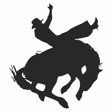 Imagem de Adesivo Segura Peão Sertanejo Rodeio no Seu Estilo leve Essa Emoção para carros caminhonetes caminhão parede e mais (PRETO, 35,5X40m)