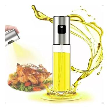 Imagem de Borrifador Spray de Óleo, Azeite e Vinagre - Galheteiro de Cozinha Multiuso, Resistente - Premium