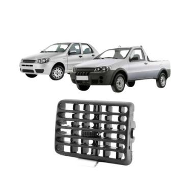 Imagem de Difusor Ar Pto Lateral C Aletas Palio Siena 1996 A 2010 - Autoplast, L