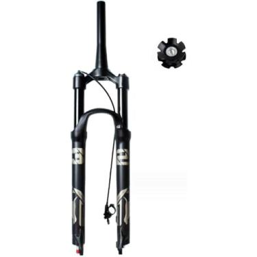 Imagem de 29 27.5 26 Mtb Air Suspension Garfo Liga De Alumínio Liberação Rápida 140mm Viagem 1-1/2 Para 1.5-2.45 Pneus Xc Am Fr Bicicleta Ciclismo, Tapered Manual Lock, 27.5inch