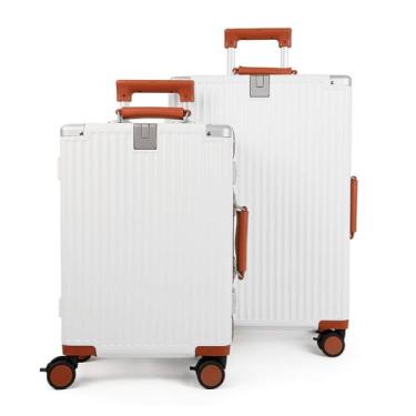 Imagem de Kit Mala de Viagem Pequena 10 kg e Média 23 kg Policarbonato Capri Mal