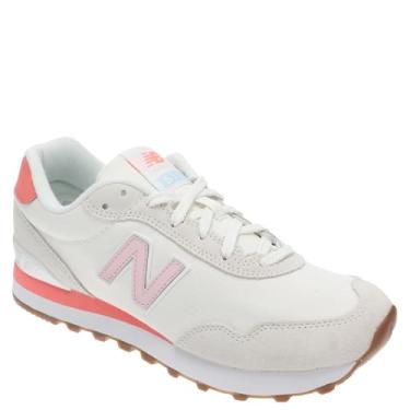 Imagem de New Balance Tênis feminino 515 V3, Reflexão/açúcar rosa/vermelho desbotado, 38