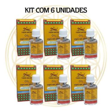 Imagem de Kit c/ 6 tiger balm óleo 100% original