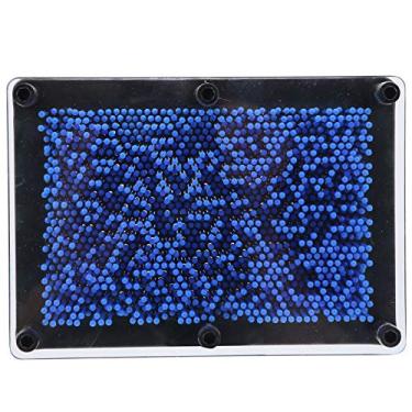 Imagem de Yctze 3D Pin Art Toy and Sculpture Board - Toy de Arte de Clone Exclusivo para Crianças e Adultos - Decoração Criativa de Desktop e Estimulador de Imaginação (M 8,5 x 6,5 x 1,6in)