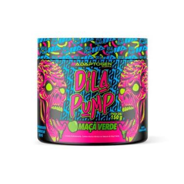 Imagem de Dila Pump Adaptogen Pré-treino Sem cafeína 150g, Maça verde