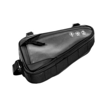Imagem de menolana Bolsa triangular para bicicleta de estrada para celular, carteira, chaves, ferramentas, acessórios para ferramentas triangulares, bolsa com zíper,