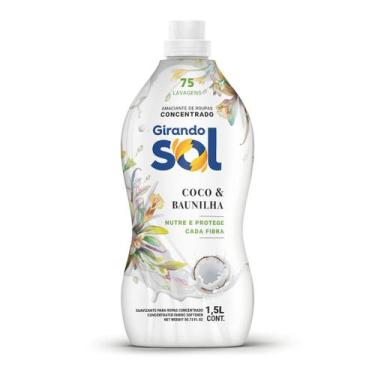 Imagem de Amaciante Concentrado Girando Sol Coco com Baunilha 1,5 Lts