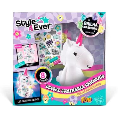 Imagem de Fun Divirta-se - Decore seu Unicórnio Glow In The Dark Médio