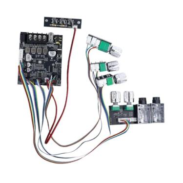 Imagem de KiBcsLic Placa amplificadora de potência Microfone e módulo de som de alto desempenho anti-ruído TPA3116D2 para alto-falante faça você mesmo 2.0 canais 50W +