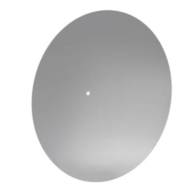 Imagem de Generic Mat de Toca -giragem Acrílica, Vibração de Amortecimento de 3 Mm de Espessura Reduce o Tocador de Ruído Record Player Classic para LP Records 12in (Transparente)